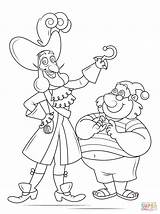 Captain Hook And Mr Smee coloring Page  Free Printable Coloring Pages sketch template