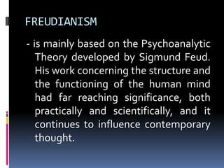 Freudianism Theory | PPT