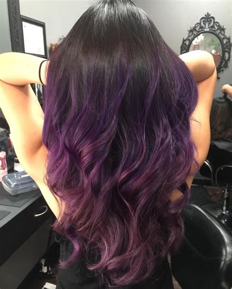 cool 45 Cool Purple Ombre Hair Ideas -- Trendy Contemporary Styling ...