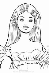 Barbie Fashionista 18 coloring Page sketch template