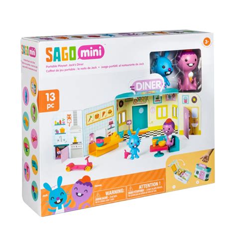 Spin Master - Sago Mini Sago Mini Portable Playset Jack’s Diner