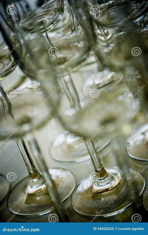 Crystal glasses stock photo. Image of detail, luxury - 34502620