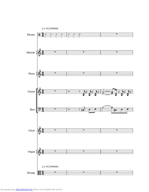 Seasons in the Sun music sheet and notes by Terry Jacks @ musicnoteslib.com