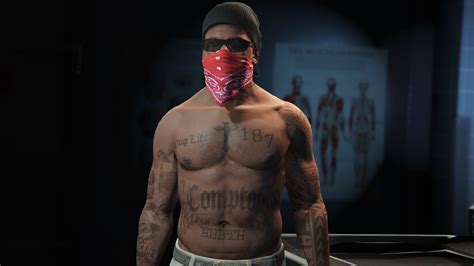 Franklin's Rap Legend Body Tattoos - GTA5-Mods.com