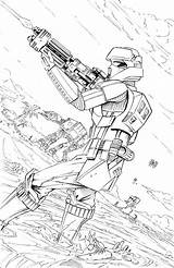 Star Wars Clone Coloring Pages  Learny Kids sketch template