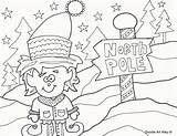 North Pole Coloring Pages sketch template
