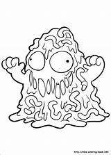 The Best Free Slime Coloring Page Image Download From 14  sketch template