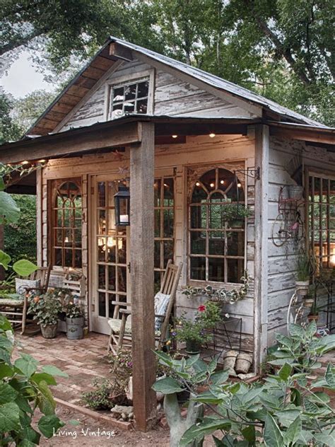 20+ She Shed Made From Old Doors – The Urban Decor