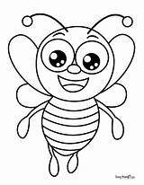 Printable Bee Coloring Pages – 30 Cute Sheets  Easy Peasy And Fun sketch template