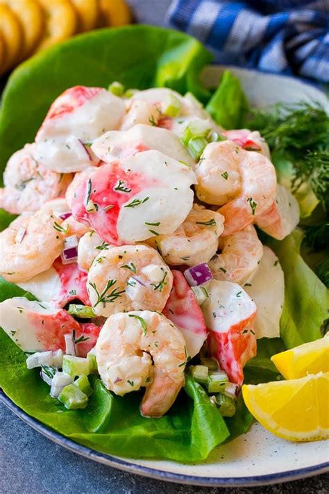 Seafood Salad Recipe | Shrimp Salad Recipe | Crab Salad #salad #shrimp #crab #seafood #lunch # ...