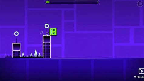 Geometry Dash (walkthrough) Level 1 - 😀Stereo Madness😀 - YouTube