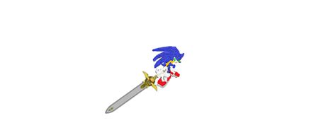 Sonic with a sword by amogus5678 on DeviantArt