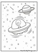 Alien Coloring Pages Updated 2021 sketch template