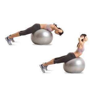 Stability-Ball Back Extension | Exercise, Healthy fitness, Ball exercises