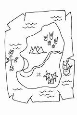 Treasure Map Coloring Pages For Kids  Home sketch template