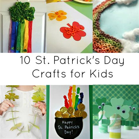 Activities for Kids: 10 St. Patrick Day Crafts - CrystalandComp.com