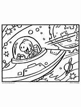 Alien In Spaceship Coloring Page  Tims Printables sketch template