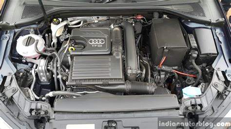 2017 Audi A3 sedan (facelift) 1.4 TFSI engine bay First Drive Review