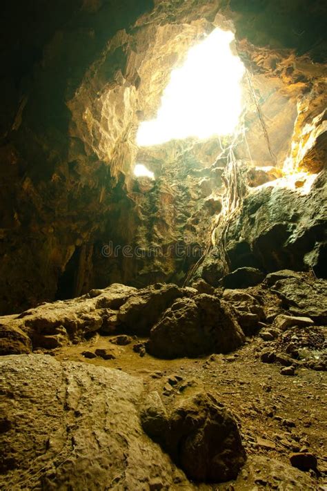 Natural Cave Formation on Granite Rocks Due To Rains at Kaivara Stock ...