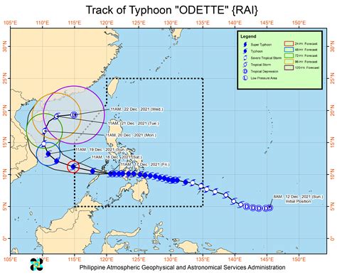 'Odette' dumps rains over Palawan, weather improves in VisMin - PTV News