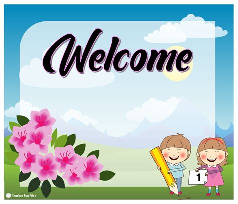 Teacher Fun Files: Classroom Welcome Banners