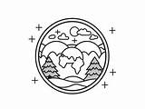Earth Science Coloring Magic  Page sketch template