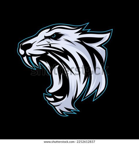 Tiger Emblem Logo Vector Illustration E Stock Vector (Royalty Free) 2252612837 | Shutterstock