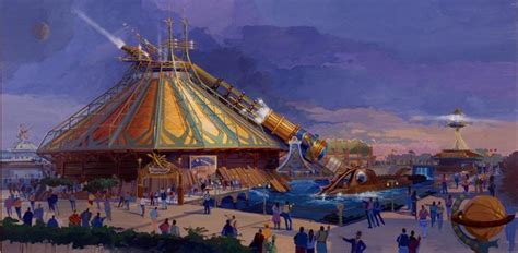 Remembering Space Mountain, From the Earth to the Moon - Designing Disney