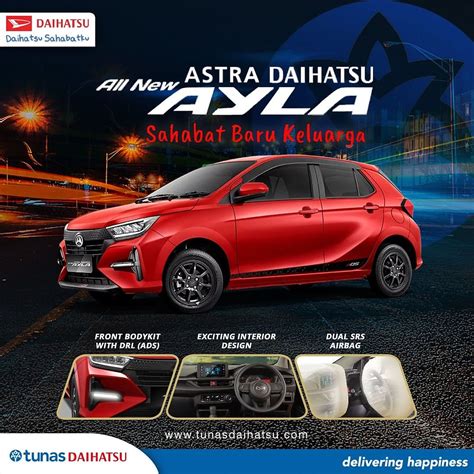 Daihatsu All New Ayla 2023: Wajah Baru dan Performa Tokcer!