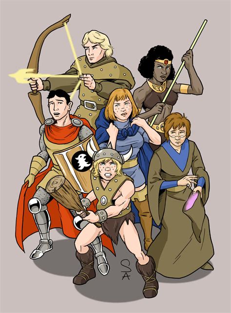 Dungeons and Dragons by xcub on DeviantArt