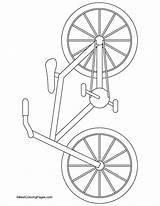 Bicycle coloring pages To Download And Print For Free sketch template