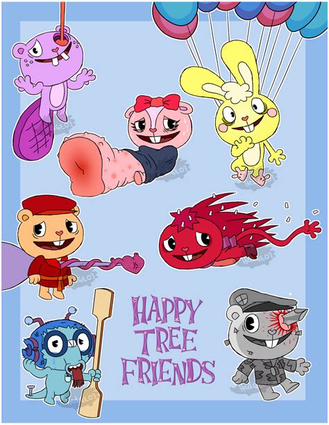 HedgeFlak03 - Student, Digital Artist | DeviantArt | Happy tree friends, Happy tree friends ...