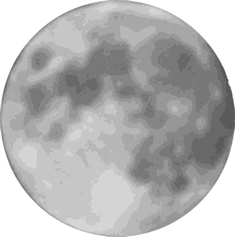 Download Full Moon Clipart Vector Clip - Kikkerland Moon Night Light Design: Moon PNG Image with ...