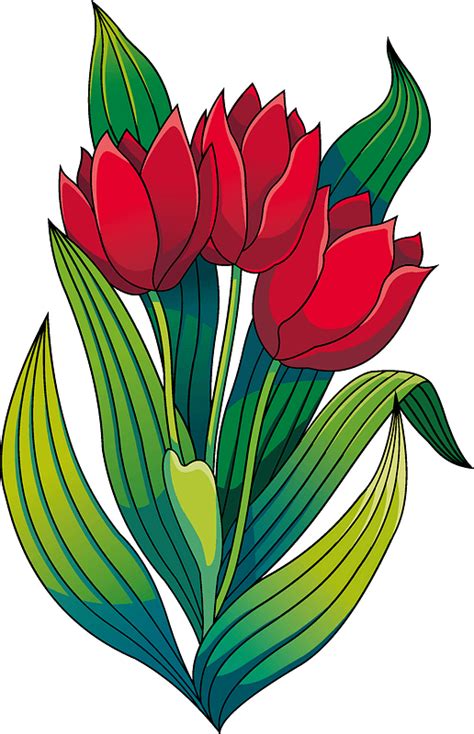 Tulips Clipart Wallpapers Gallery Images