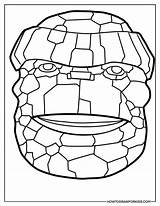 Fantastic Four Coloring Pages  Free Printables sketch template
