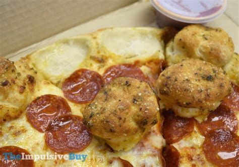 Pizza Hut Stuffed Garlic Knots Pizza 2 | theimpulsivebuy | Flickr