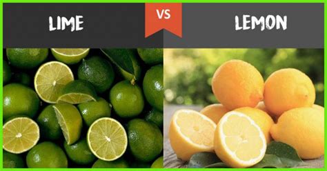 Difference Between Lemon And Lime