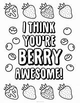 Berry Coloring Pages sketch template
