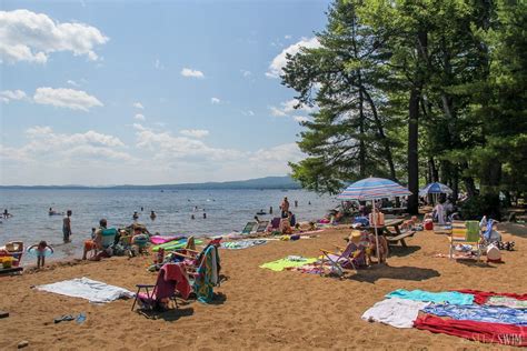 Sebago Lake State Park, Songo Beach - See Swim