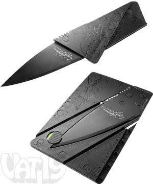 CardSharp2: Ultra thin credit-card sized utility knife.