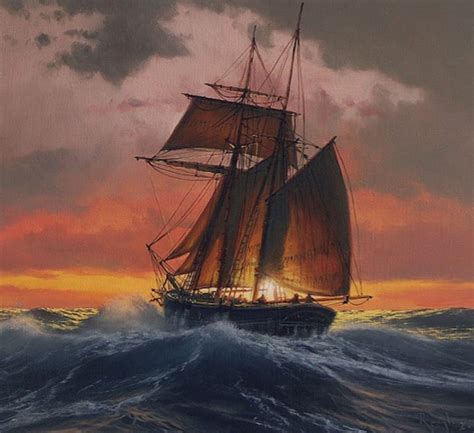 Pin by Ian Prescott on Boats | Ship paintings, Pirate ship art, Ship art