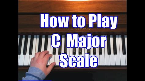 Piano Lessons - C Major Scale Acordes - Chordify