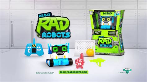 MiBro from Really RAD Robots - Your Robot Partner in Fun! - YouTube