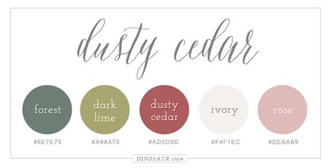 Dusty Cedar Color Inspiration & Mood Board - Pantone Fall 2016