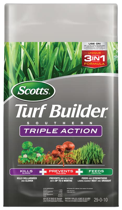 Scotts® Turf Builder® Southern Triple Action - Three in one fertilizer ...