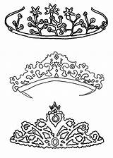 Princess Tiara Coloring Pages  Home sketch template