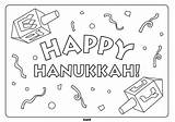 Dreidel Coloring Page Printable sketch template