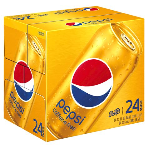 Pepsi Caffeine Free 12 oz. 24 pack cans Cola | Meijer Grocery, Pharmacy ...