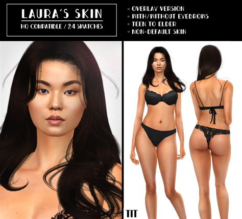 Laura’s Skin HQ Textures / HQ Compatible ; 2... - THISISTHEM
