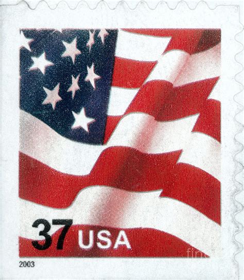 U.s. Postage Stamp, 2003 Photograph by Granger